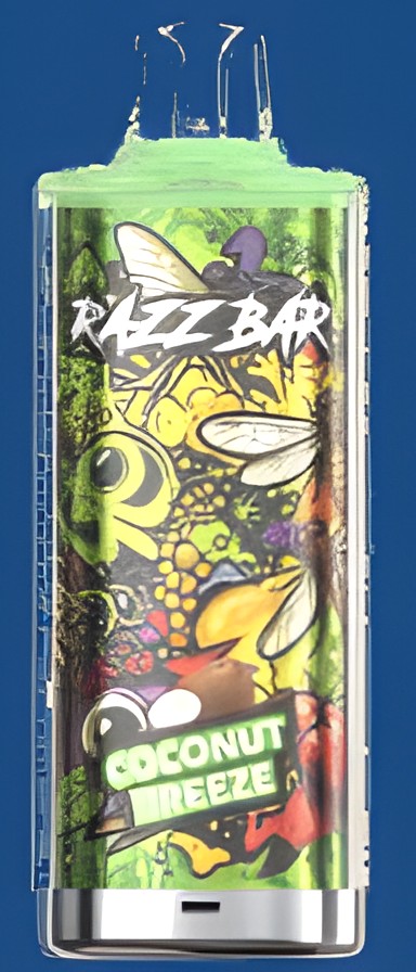 RazzBar 60K Coconut Breeze — Coco fresco
