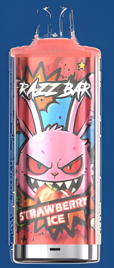 RazzBar 60K Strawberry Ice — Fresa con hielo